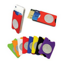 Silicone Phone Wallet with Mirror